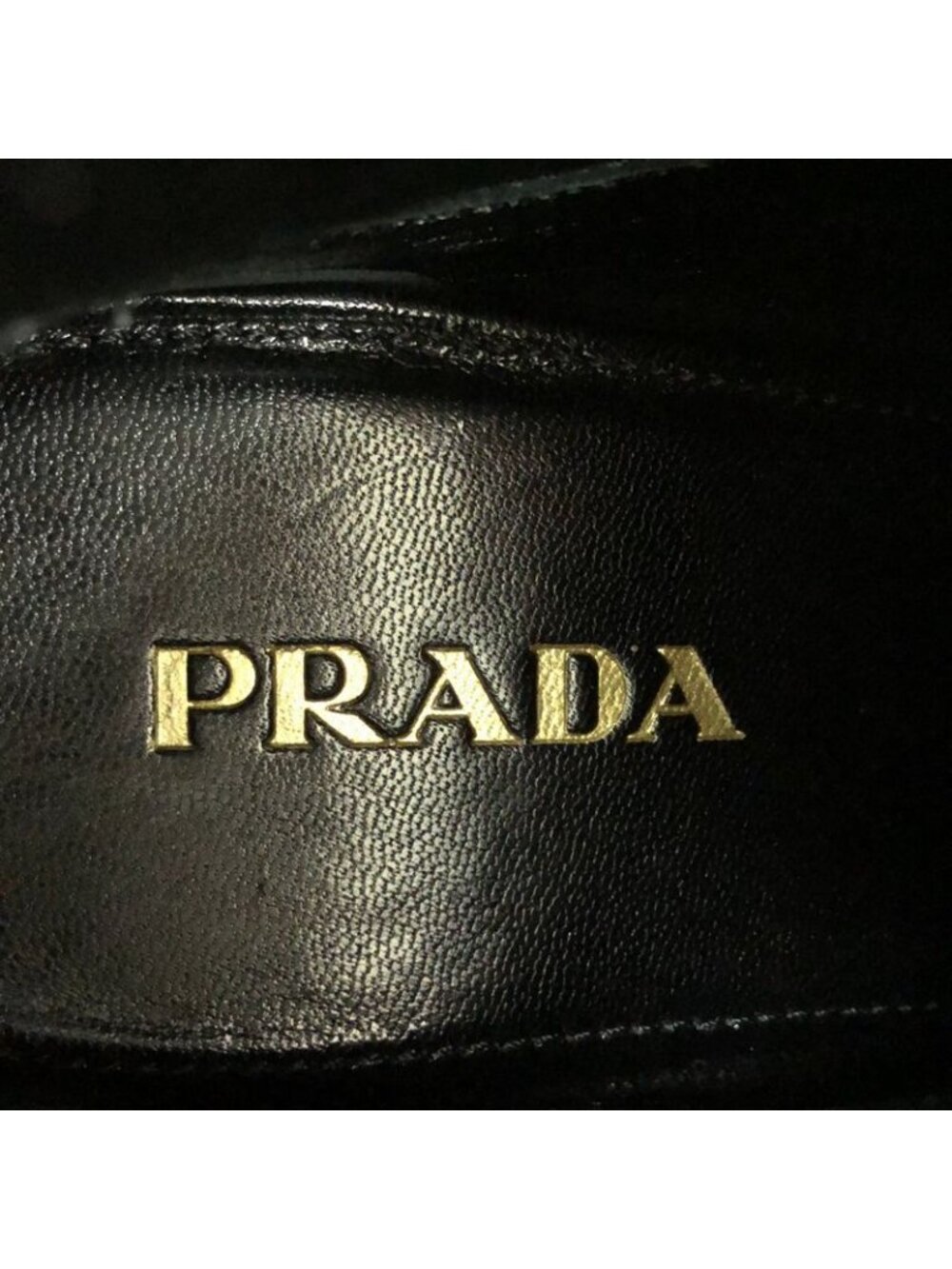 Prada Side Gore Chelsea Boots Black 36 1 2 - Picture 6 of 7